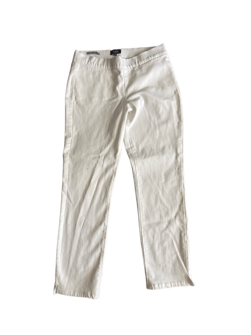 NYDJ White Ankle Crop Jeans - Picture 2 of 4